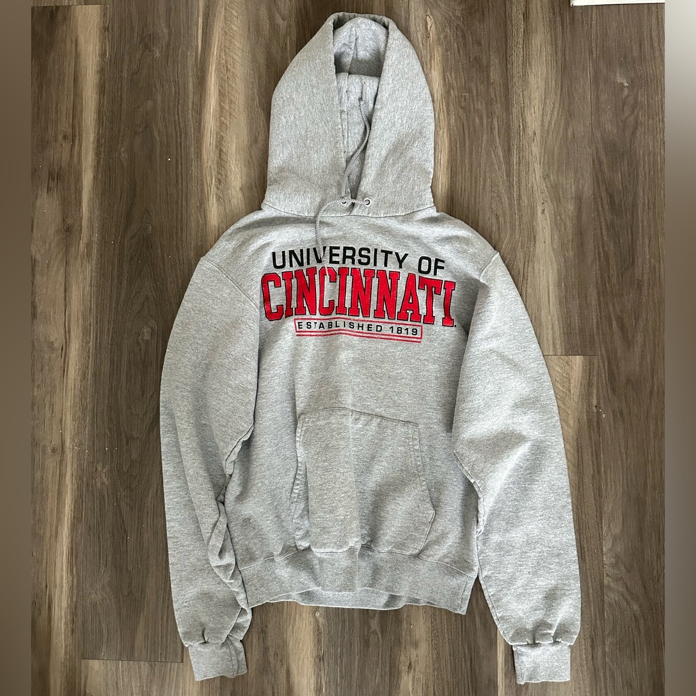 University of Cincinnati Champion Gray Hoodie